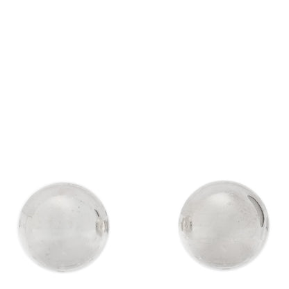 Tiffany Sterling Silver 10mm HardWear Ball Earrings 1 of 4