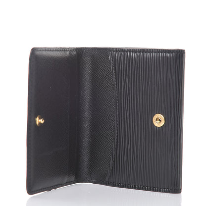 Louis Vuitton Epi Ludlow Wallet Black 7 of 8