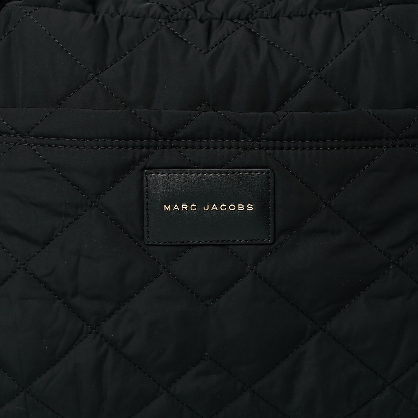 Nylon Quilted Medium Weekender Bag Black