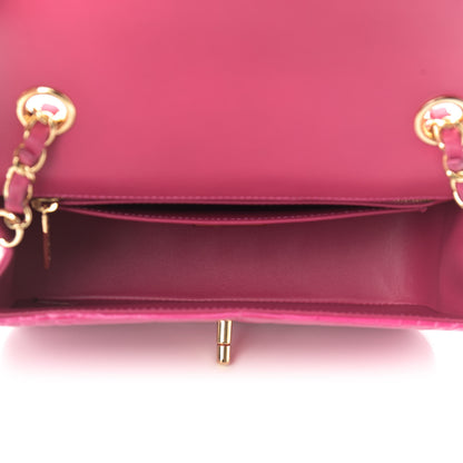Chanel Shiny Alligator Mini Flap Pink 5 of 13