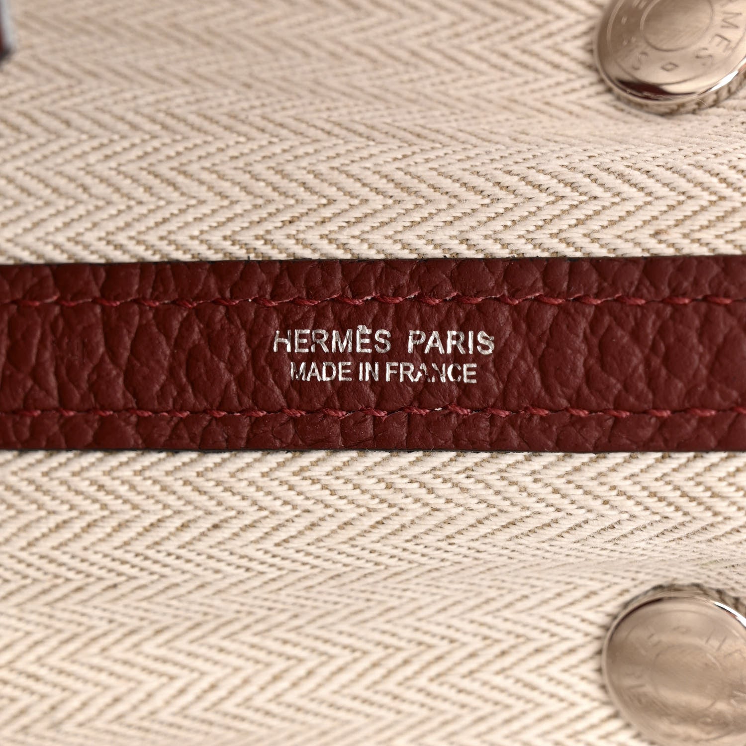 Hermes Vache Country Garden Party 30 TPM Rouge H 6 of 10
