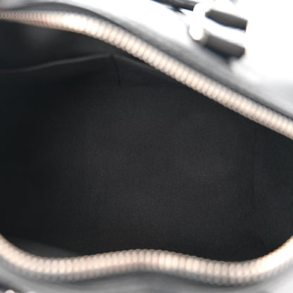 Louis Vuitton Epi Speedy 25 Black 5 of 9