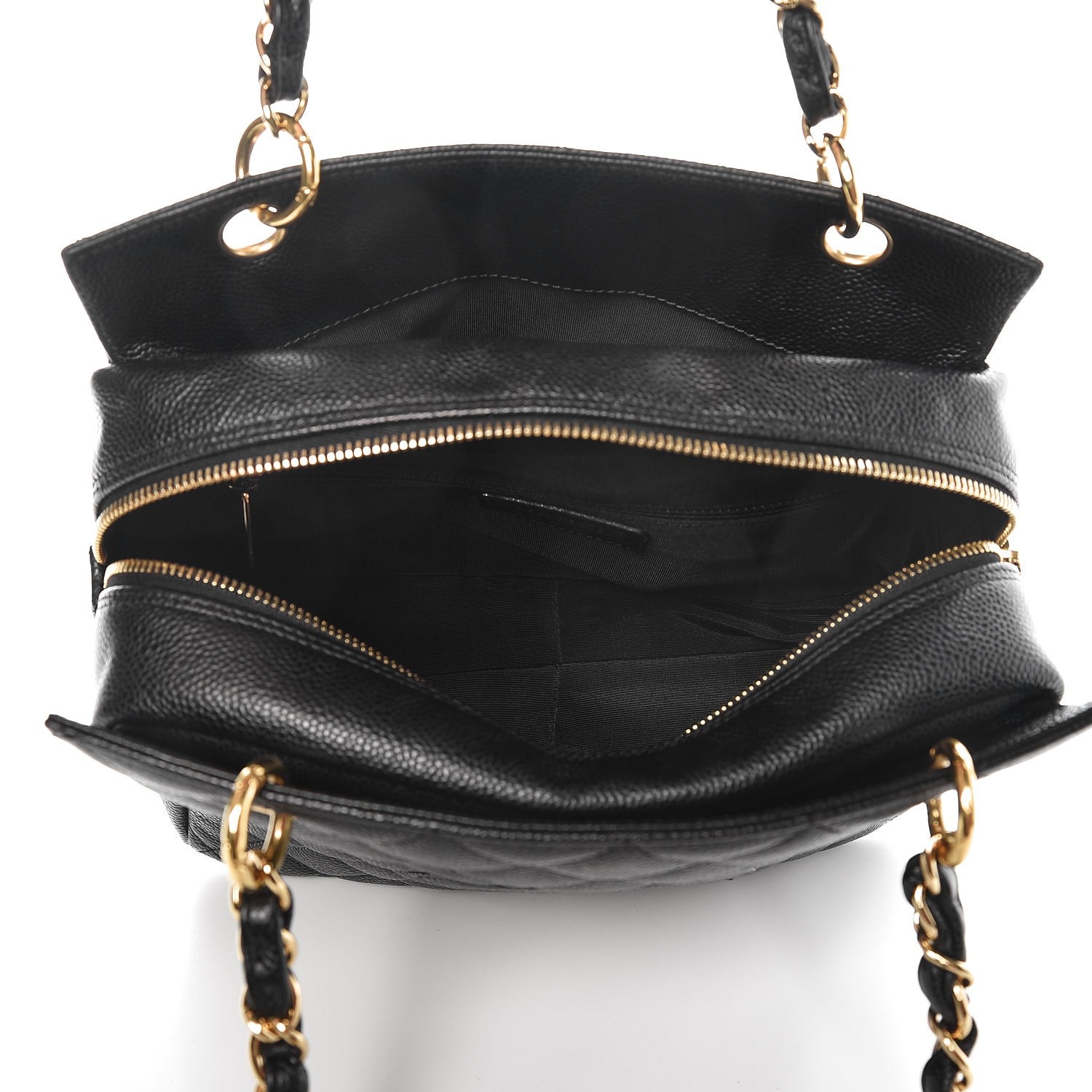 Chanel Caviar Quilted Petit Timeless Tote PTT Black 5 of 7