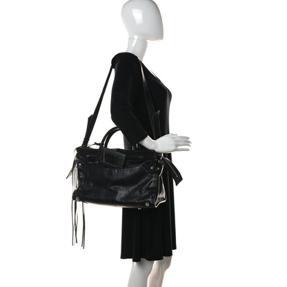 Balenciaga Agneau Giant 12 Silver Hardware Mute City Black 2 of 14