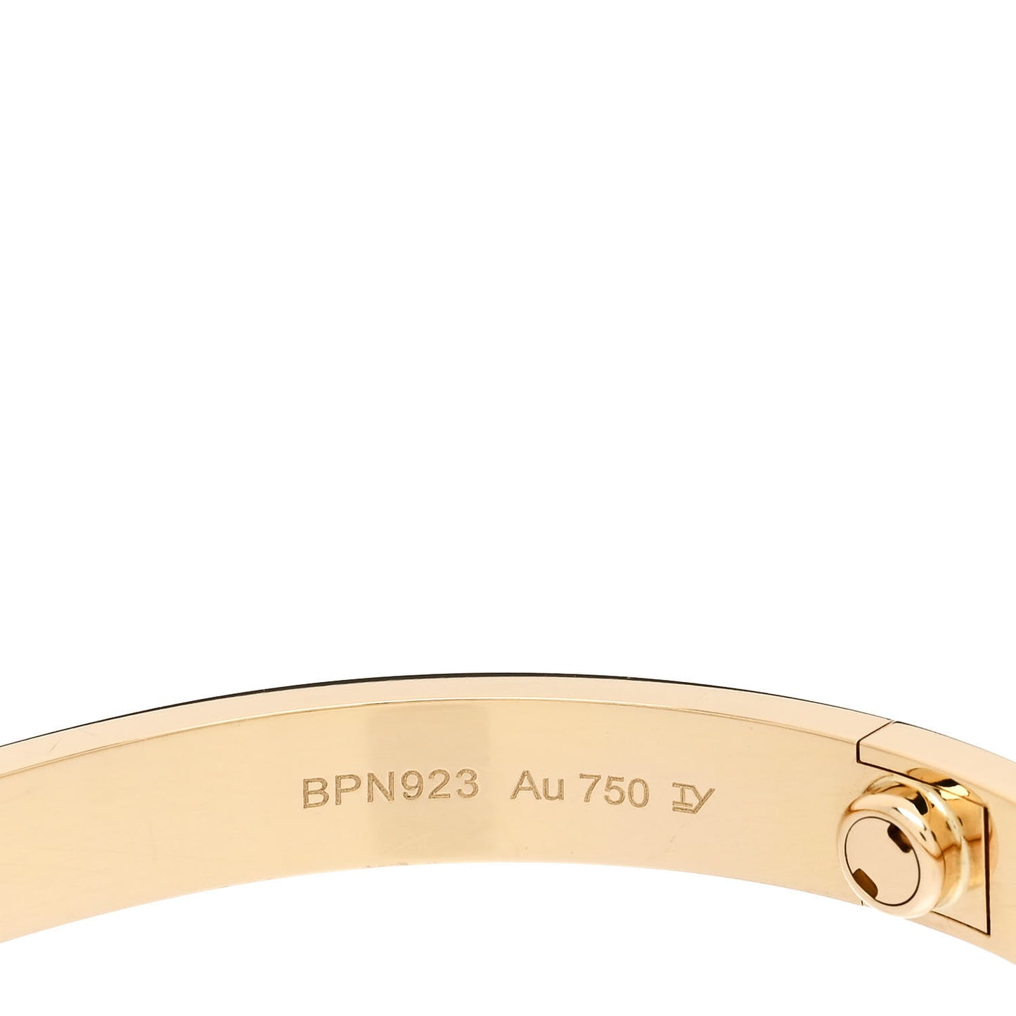 18K Yellow Gold LOVE Bracelet 18