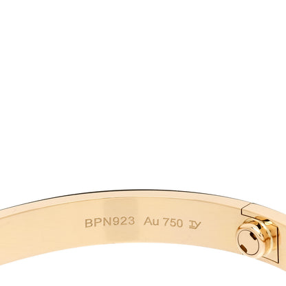 Cartier 18K Yellow Gold LOVE Bracelet 18 5 of 6