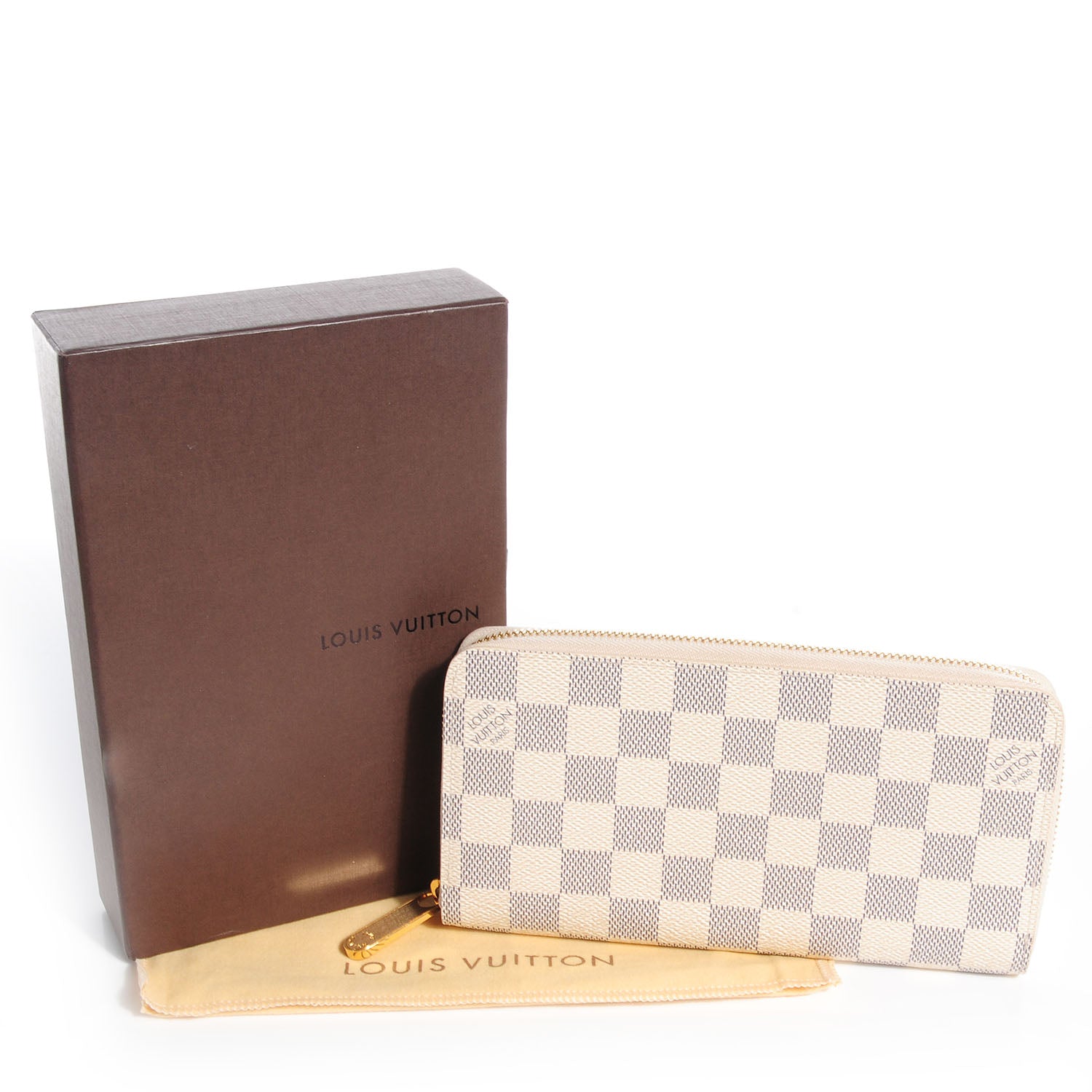 Louis Vuitton Damier Azur Zippy Wallet 5 of 8