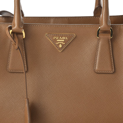 Prada Saffiano Lux Medium Tote Caramel 9 of 9
