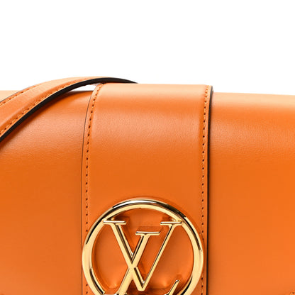 Louis Vuitton Smooth Calfskin LV Pont 9 Summer Gold 7 of 9