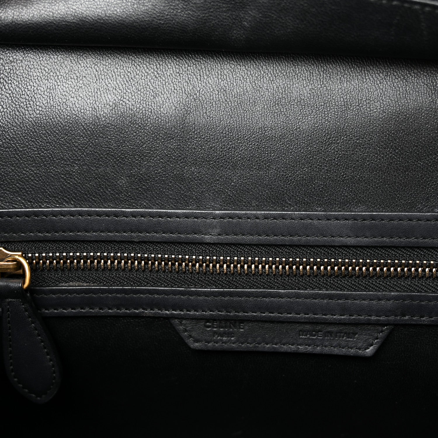 Celine Smooth Calfskin Medium Luggage Black 14 of 25