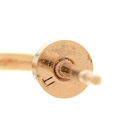 Louis Vuitton Brass Blooming Earrings Gold 4 of 6