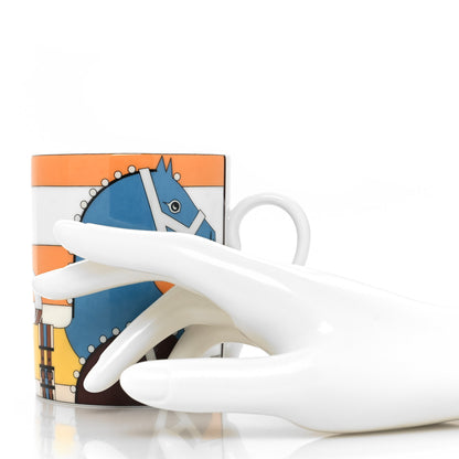 Hermes Porcelain Rocabar Mug Set of 3 2 of 9