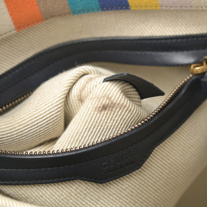 Celine Cotton Canvas Medium Phantom Luggage Multicolor 16 of 16