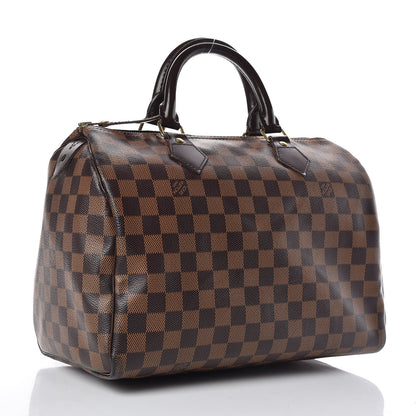 Louis Vuitton Damier Ebene Speedy 30 3 of 11