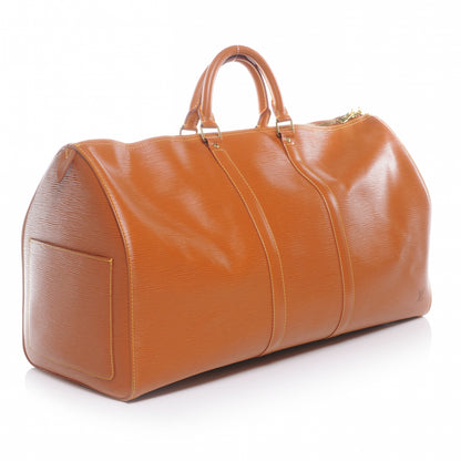 Louis Vuitton Epi Keepall 55 Cipango 3 of 9