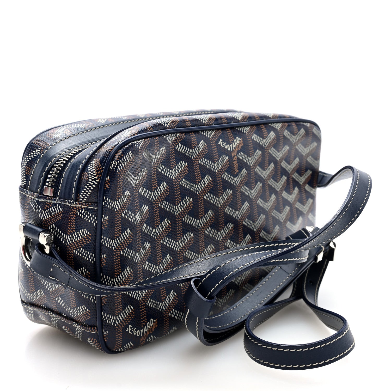 Goyard Goyardine Sac Cap Vert Navy 3 of 9