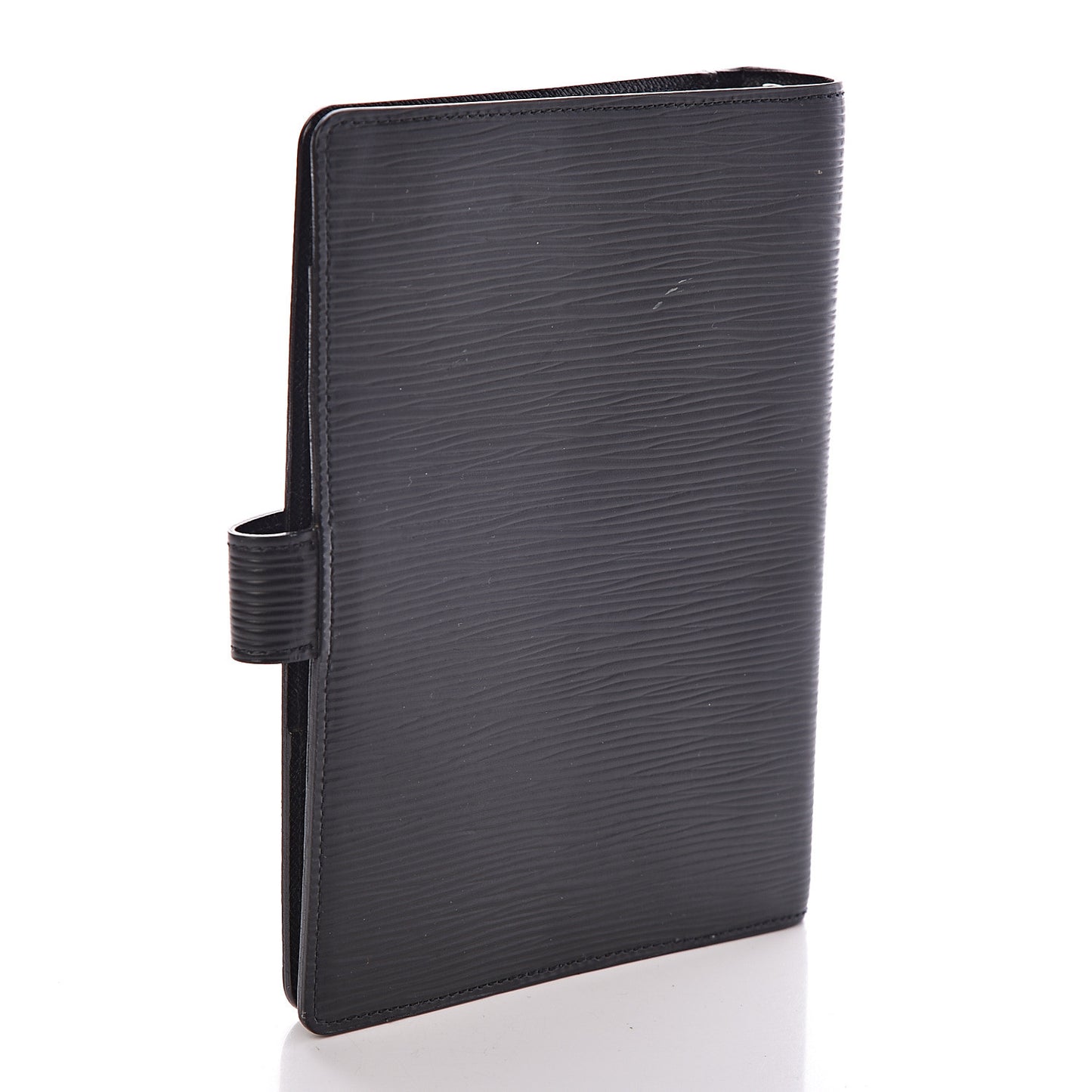 Epi Medium Ring Agenda Cover Black