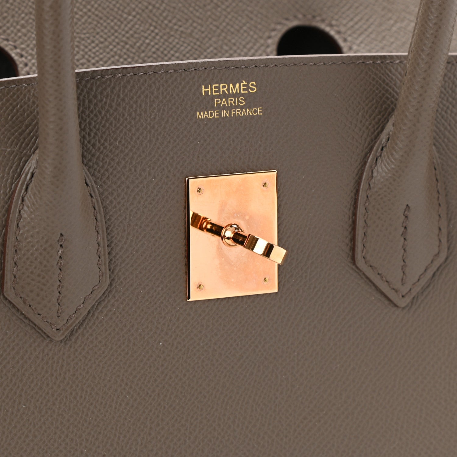 Hermes Epsom Birkin 35 Etain 6 of 11