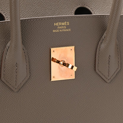 Hermes Epsom Birkin 35 Etain 6 of 11