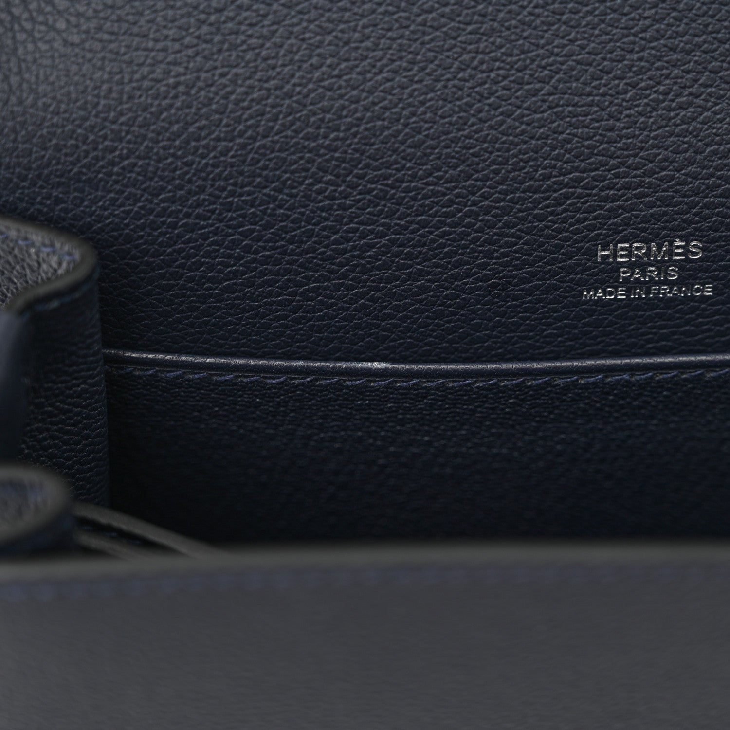 Hermes Evercolor Mini Sac Roulis Bleu Nuit 11 of 11