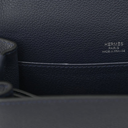 Hermes Evercolor Mini Sac Roulis Bleu Nuit 11 of 11