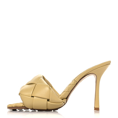 Bottega Veneta Nappa Maxi Intrecciato Lido Mule Sandals 39 Tapioca 1 of 7