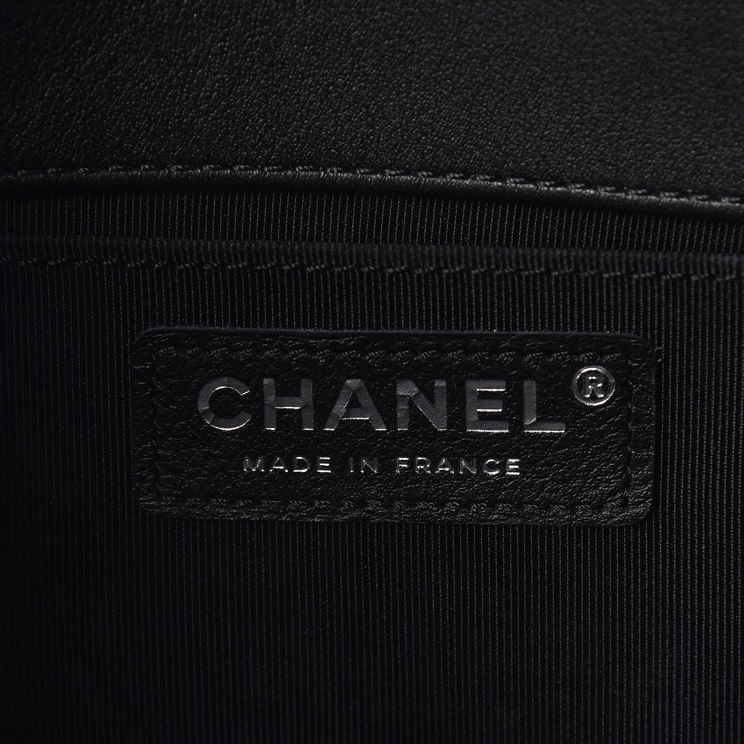 Chanel Calfskin Quilted Medium Boy Flap So Black 6 of 10
