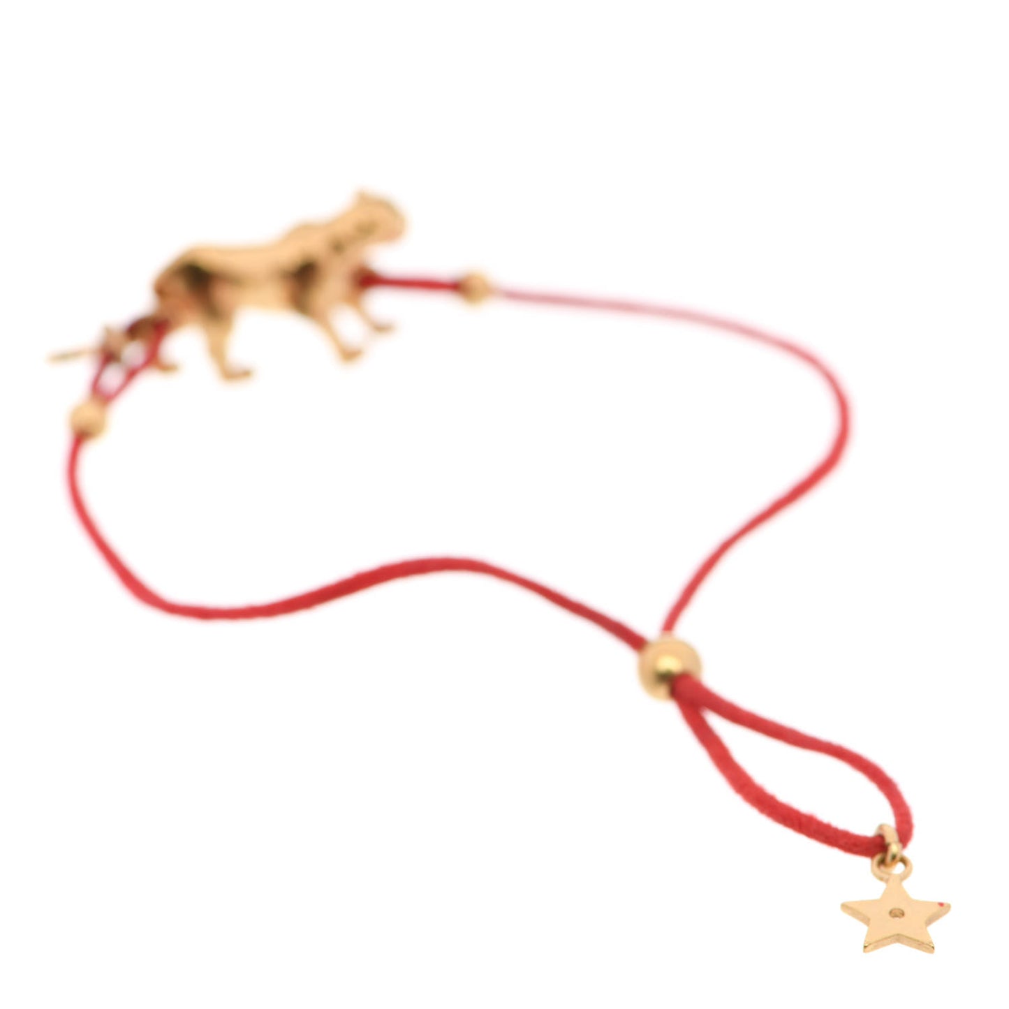 Cotton Tiger Diorelita Bracelet Red
