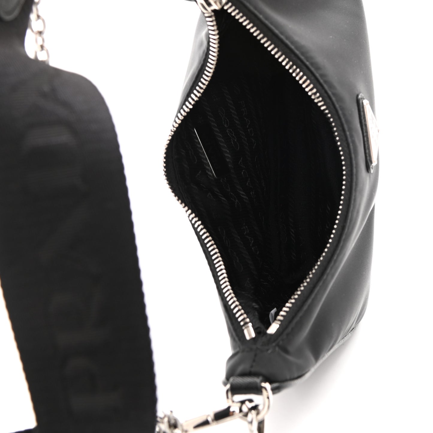 Nylon Re-Edition 2005 Shoulder Bag Black