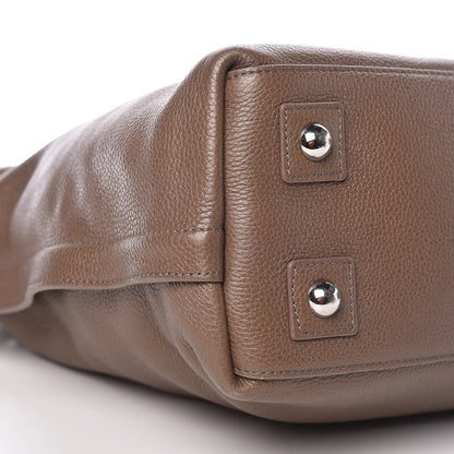 Mulberry Classic Grained Calfskin Small Alice Satchel Taupe 10 of 11