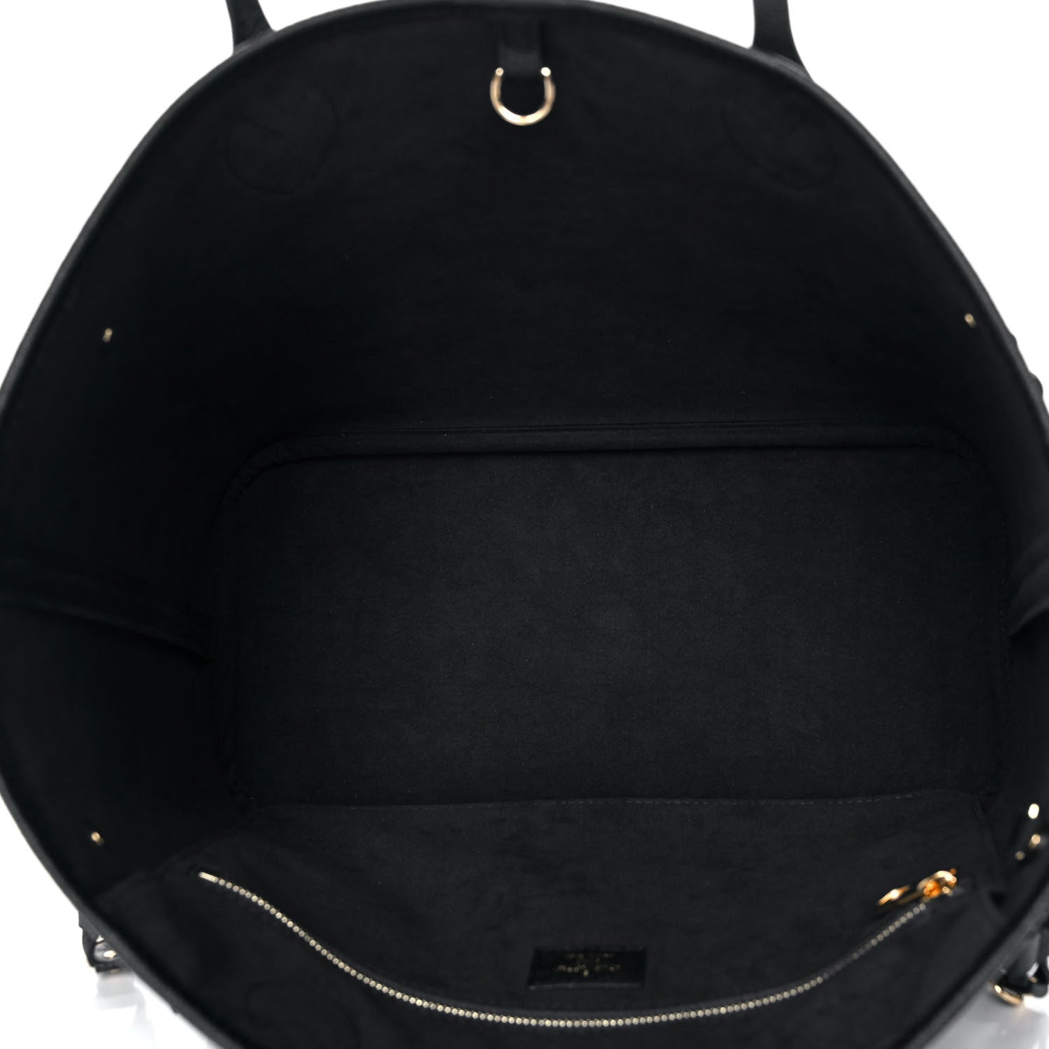 Louis Vuitton Empreinte Monogram Giant Neverfull MM Black 5 of 11