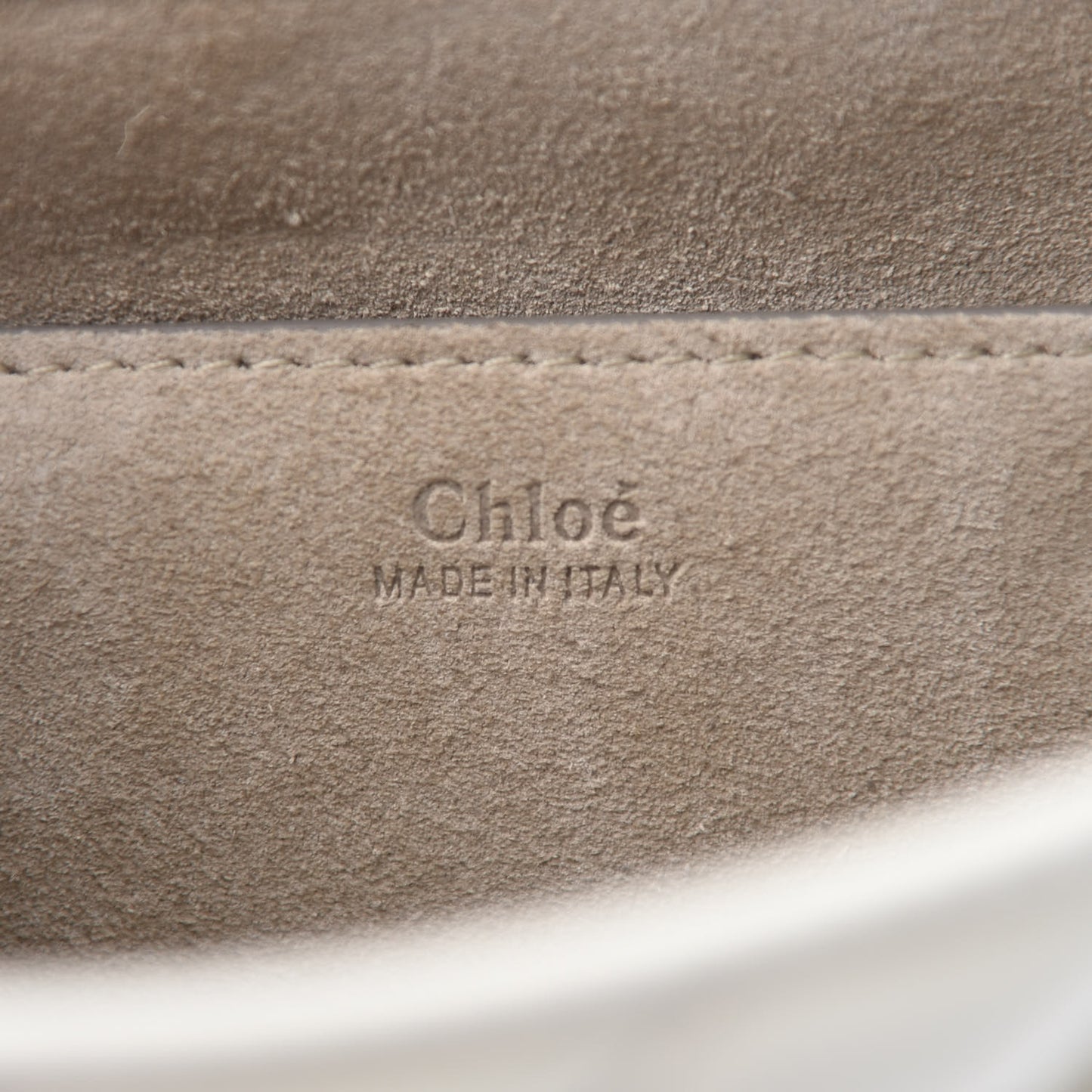Calfskin Quilted Mini Drew Bijou Shoulder Bag Natural White