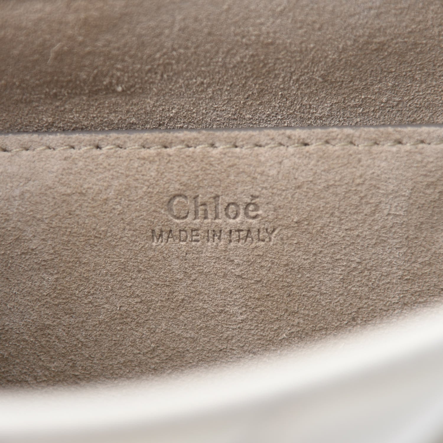 Chloe Calfskin Quilted Mini Drew Bijou Shoulder Bag Natural White 5 of 9
