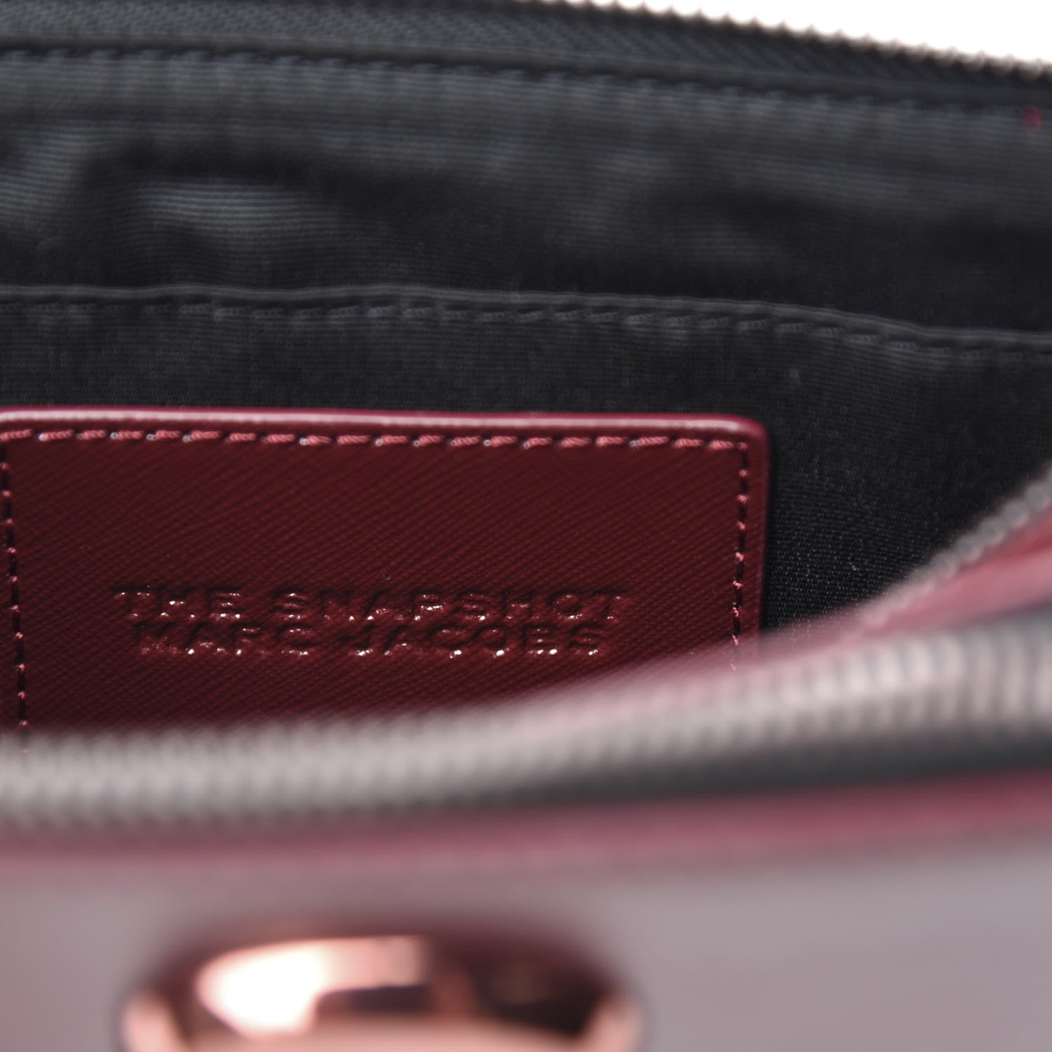 Marc Jacobs Saffino Small Snapshot Camera Bag Burgundy 8 of 9