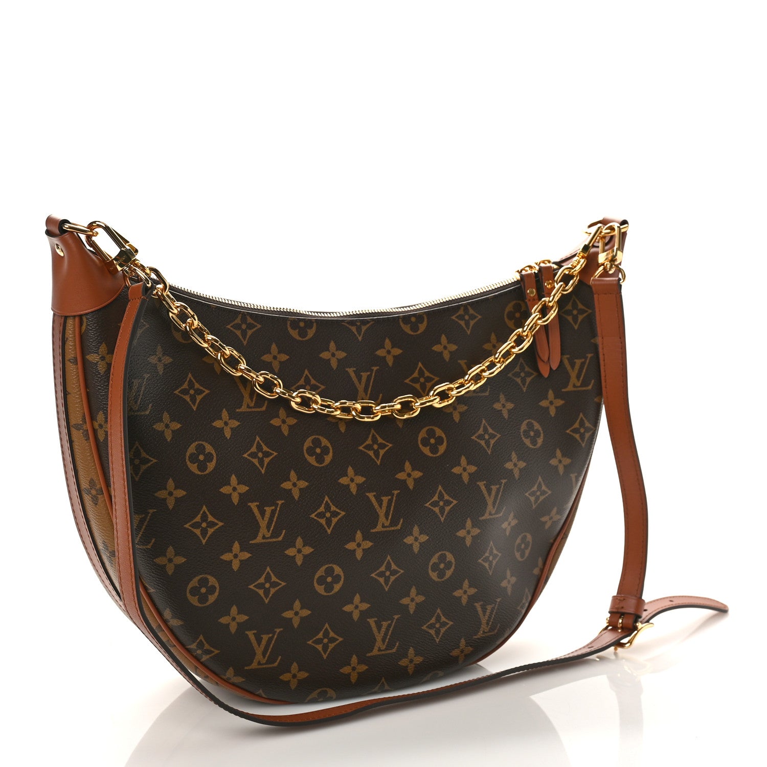 Louis Vuitton Reverse Monogram Loop Hobo 4 of 9