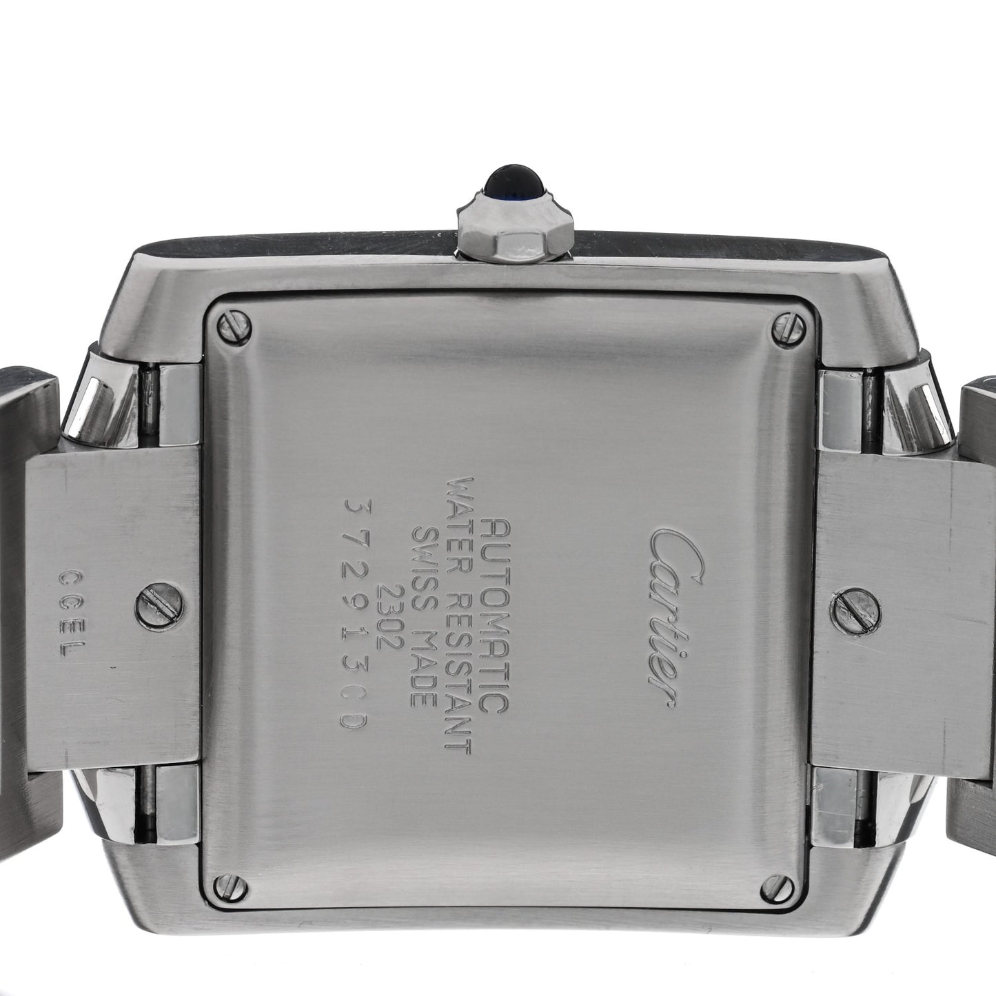 Stainless Steel 28mm Tank Francaise Automatic Watch