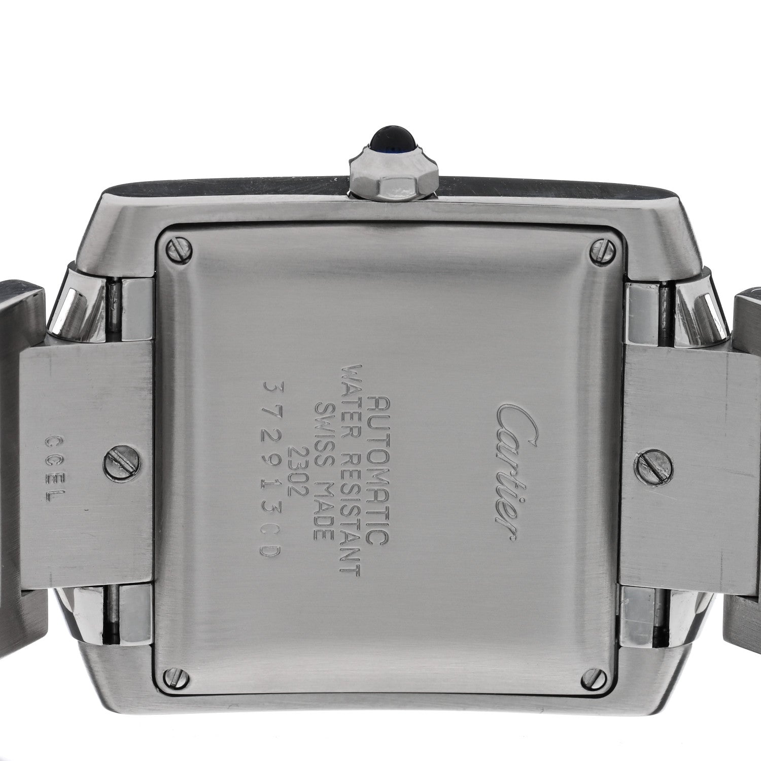 Cartier Stainless Steel 28mm Tank Francaise Automatic Watch 4 of 5