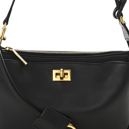 Balenciaga Natural Smooth Calfskin Rodeo Sling Pochette Black 7 of 9
