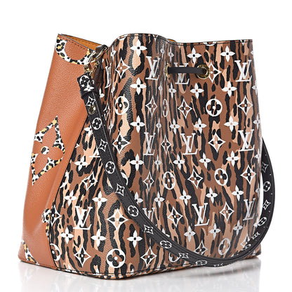 Louis Vuitton Monogram Giant Jungle NéoNoé Caramel 3 of 9