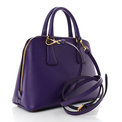 Prada Saffiano Lux Small Promenade Tote Viola 3 of 11