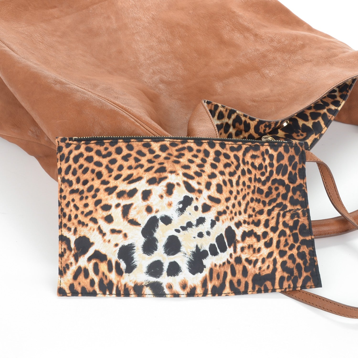 Saint Laurent Sheepskin Large Roady Hobo Brown 8 of 8