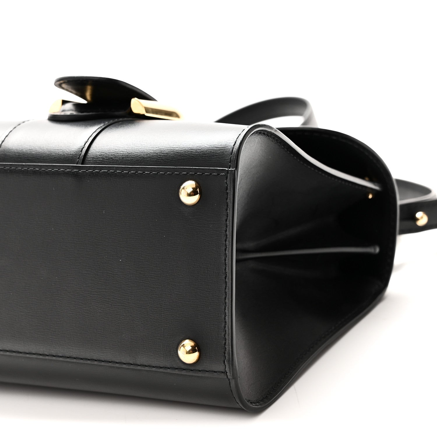 Delvaux Box Calfskin Apple In The Sky Mini Brillant Satchel Black 11 of 11