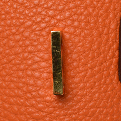 Hermes Togo Birkin 30 Orange 21 of 28
