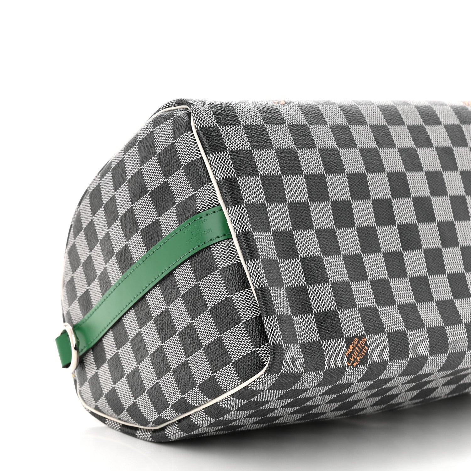 Louis Vuitton Damier Speedy Bandouliere 30 Black White 9 of 10
