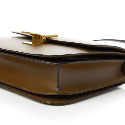 Celine Smooth Calfskin Medium Classic Box Flap Bag Camel 7 of 10
