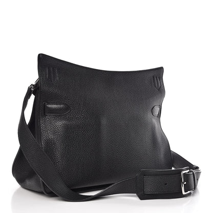 Hermes Taurillon Clemence Jypsiere 34 Black 3 of 7