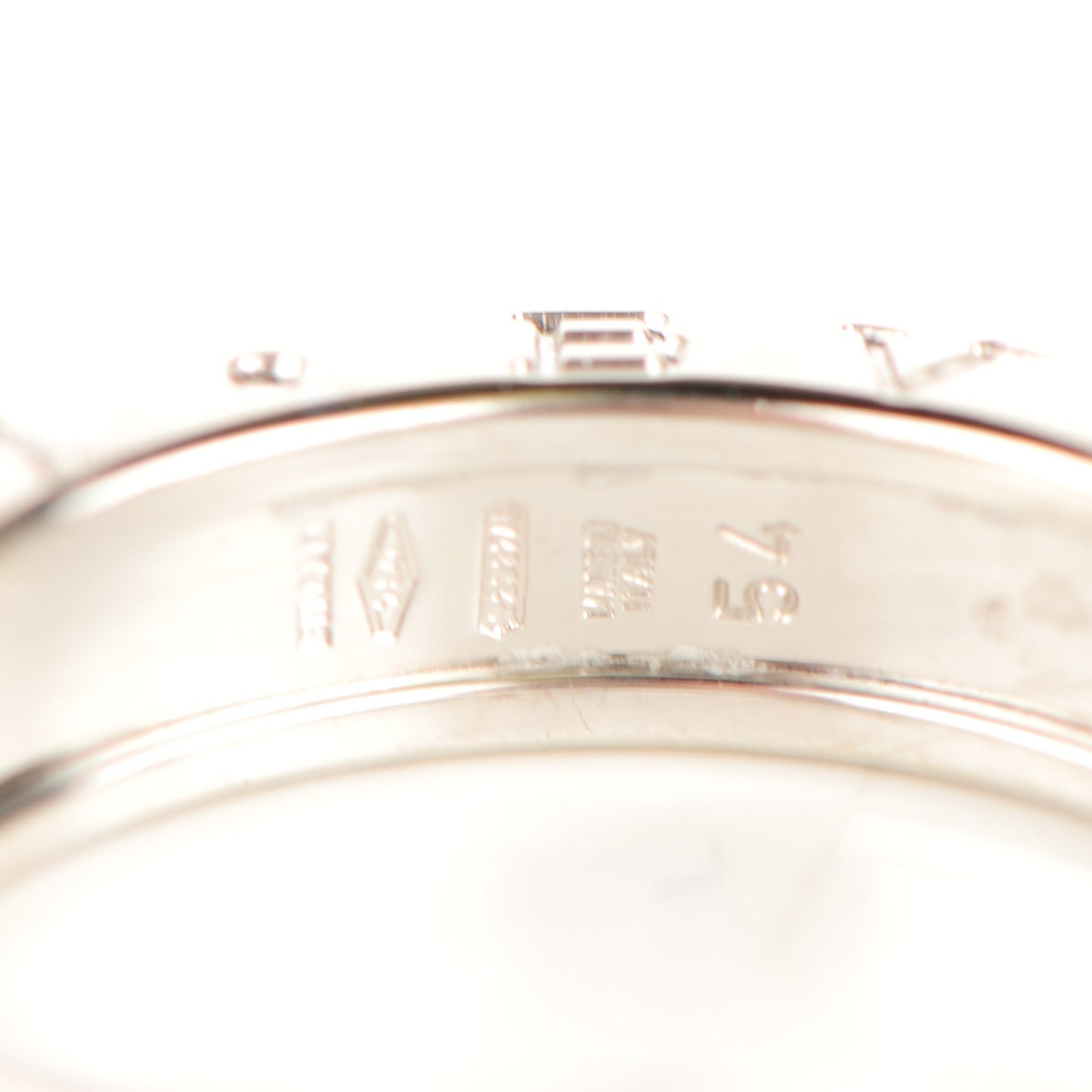 18K White Gold B.Zero1 Ring 54 7