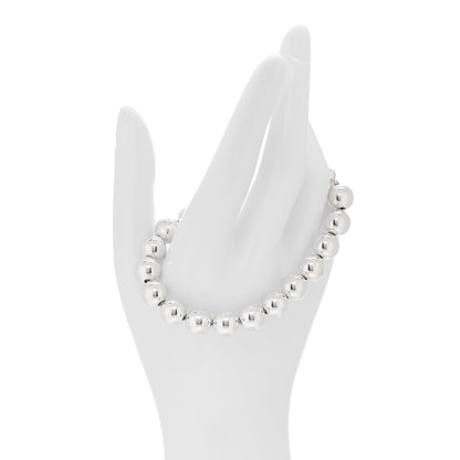 Tiffany Sterling Silver 10mm HardWear Ball Bracelet 2 of 6