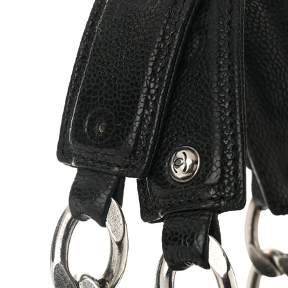Chanel Caviar CC Shoulder Bag Black 12 of 12