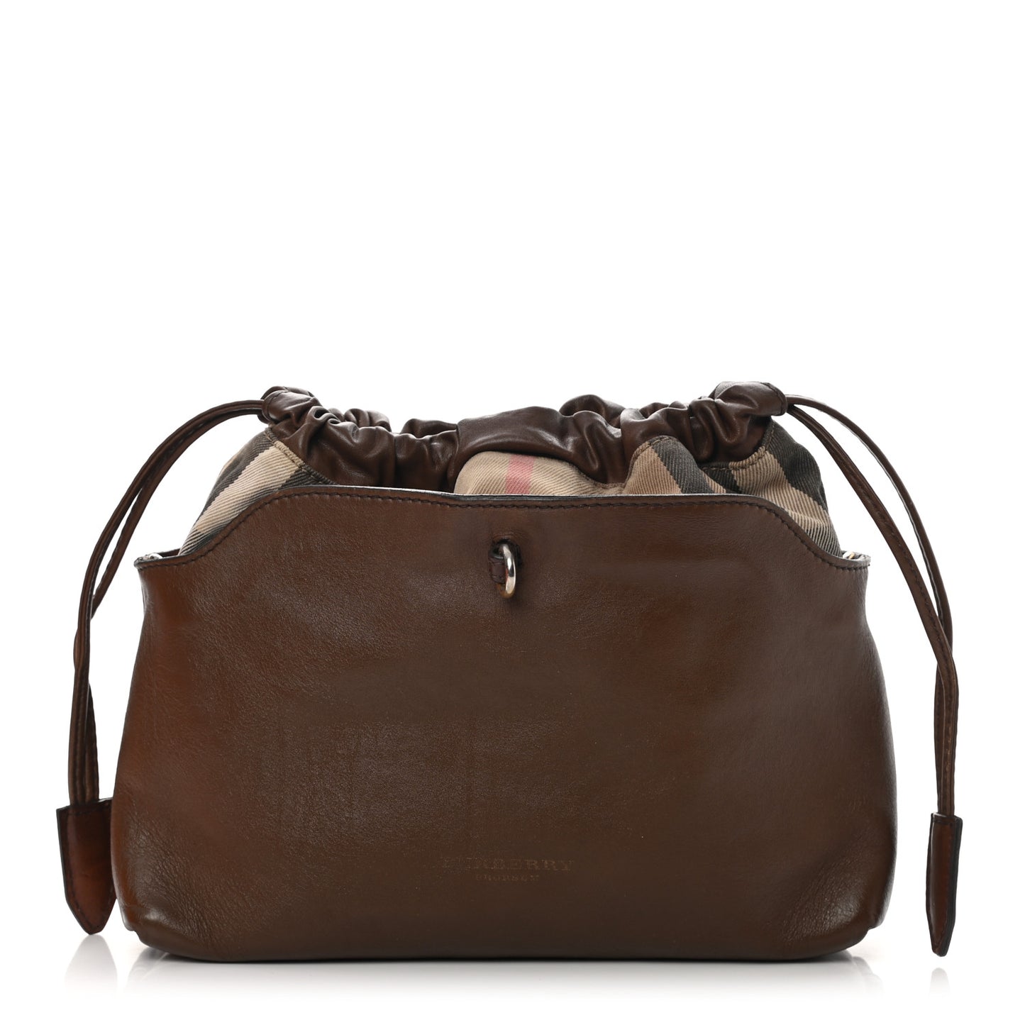 Calfskin House Check Little Crush Tan
